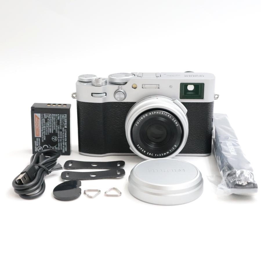 シャッター数4200枚 FUJIFILM X100VI 6 シルバー デジタルカメラ X100VI 富士フィルム | 