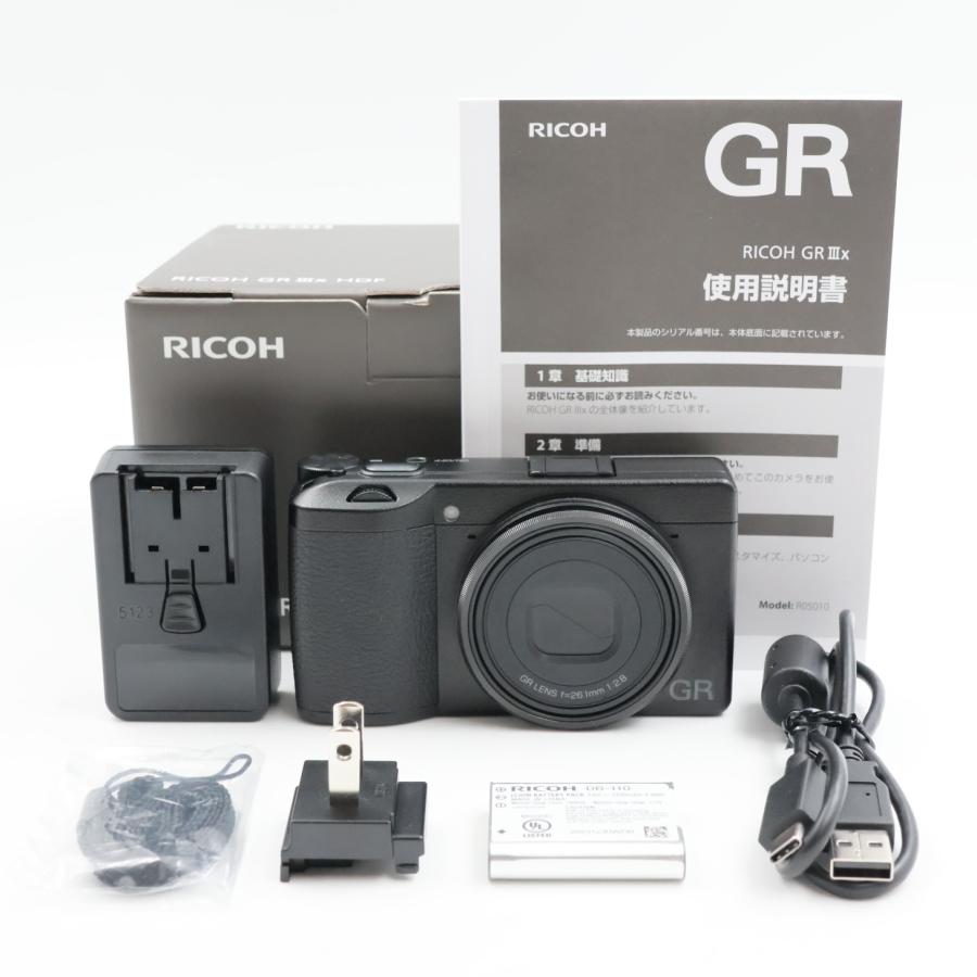 シャッター数2511枚 RICOH GR IIIx HDF コンパクトデジタルカメラ リコー | 