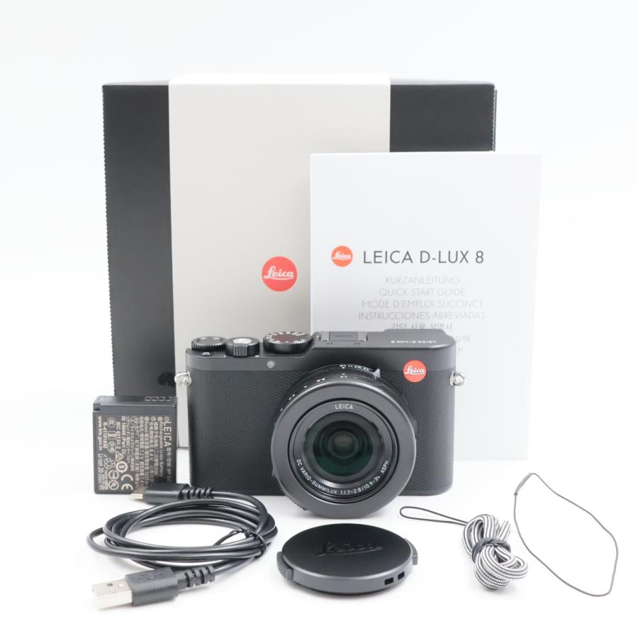 LEICA D-LUX8 ブラック コンパクトデジタルカメラ 19191 ライカ | 