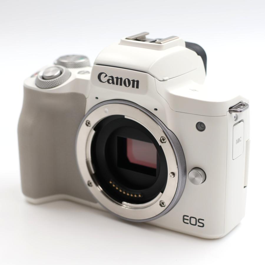 シャッター数5000枚 Canon EOS Kiss M2 ボディ ホワイト ミラーレス一眼カメラ キヤノン |  | 02