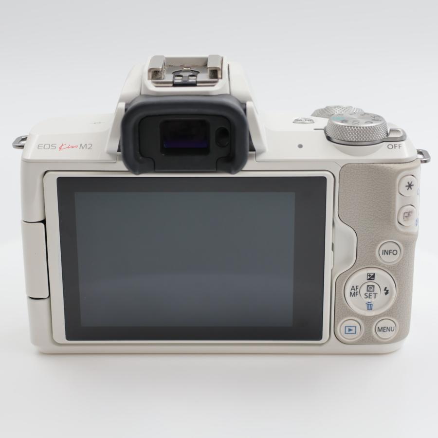 シャッター数5000枚 Canon EOS Kiss M2 ボディ ホワイト ミラーレス一眼カメラ キヤノン |  | 04