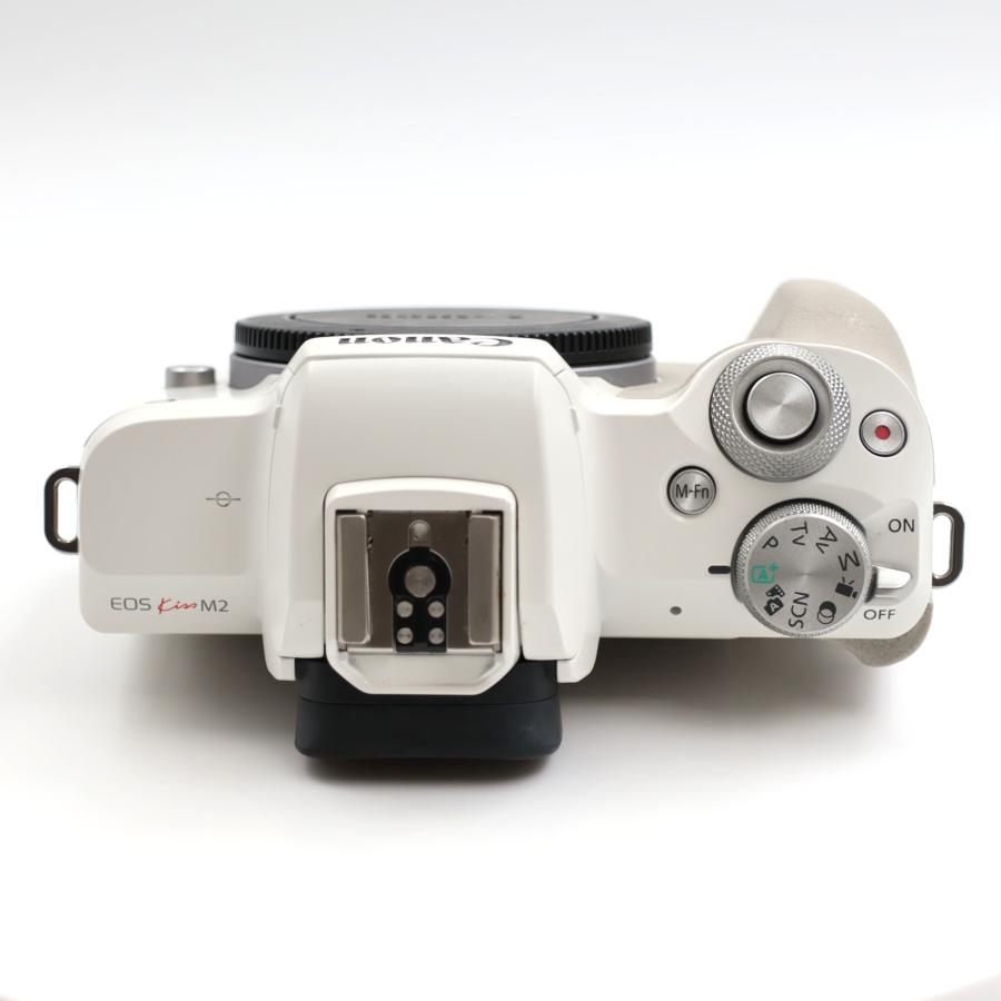 シャッター数5000枚 Canon EOS Kiss M2 ボディ ホワイト ミラーレス一眼カメラ キヤノン |  | 05