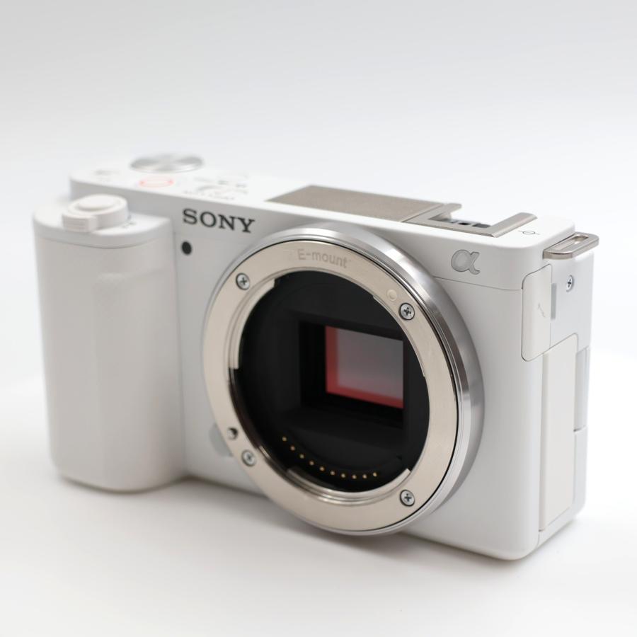 シャッター数353枚 SONY VLOGCAM ZV-E10 パワーズームレンズキット ホワイト ミラーレス一眼カメラ |  | 03