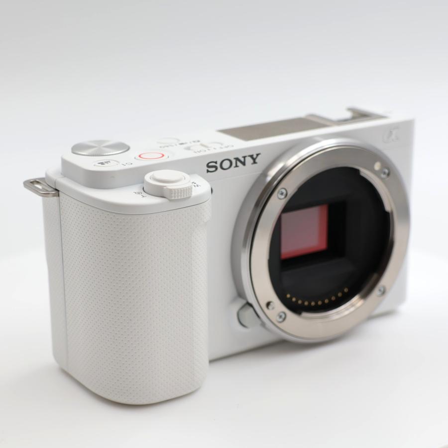 シャッター数353枚 SONY VLOGCAM ZV-E10 パワーズームレンズキット ホワイト ミラーレス一眼カメラ |  | 04