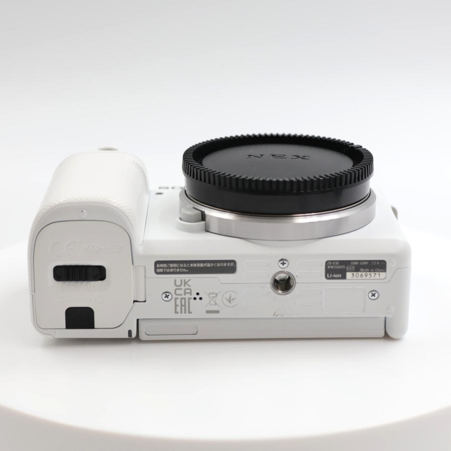 シャッター数353枚 SONY VLOGCAM ZV-E10 パワーズームレンズキット ホワイト ミラーレス一眼カメラ |  | 06