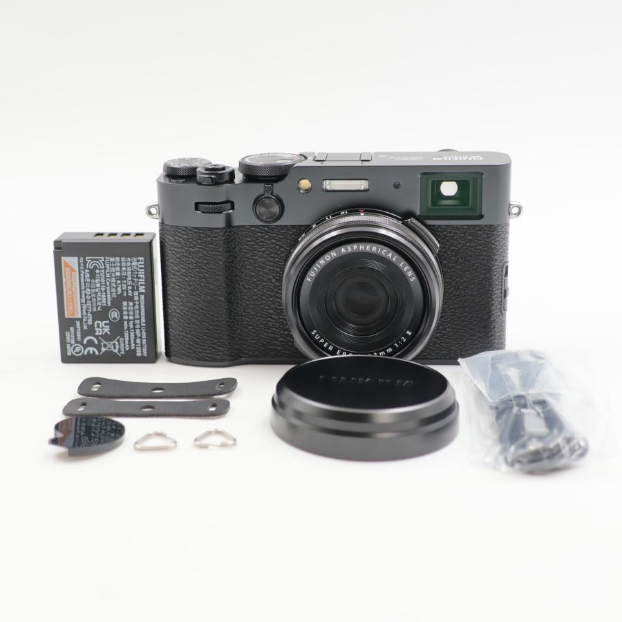 シャッター数200枚 FUJIFILM X100VI ブラック デジタルカメラ 日英二言語モデル 富士フィルム | 