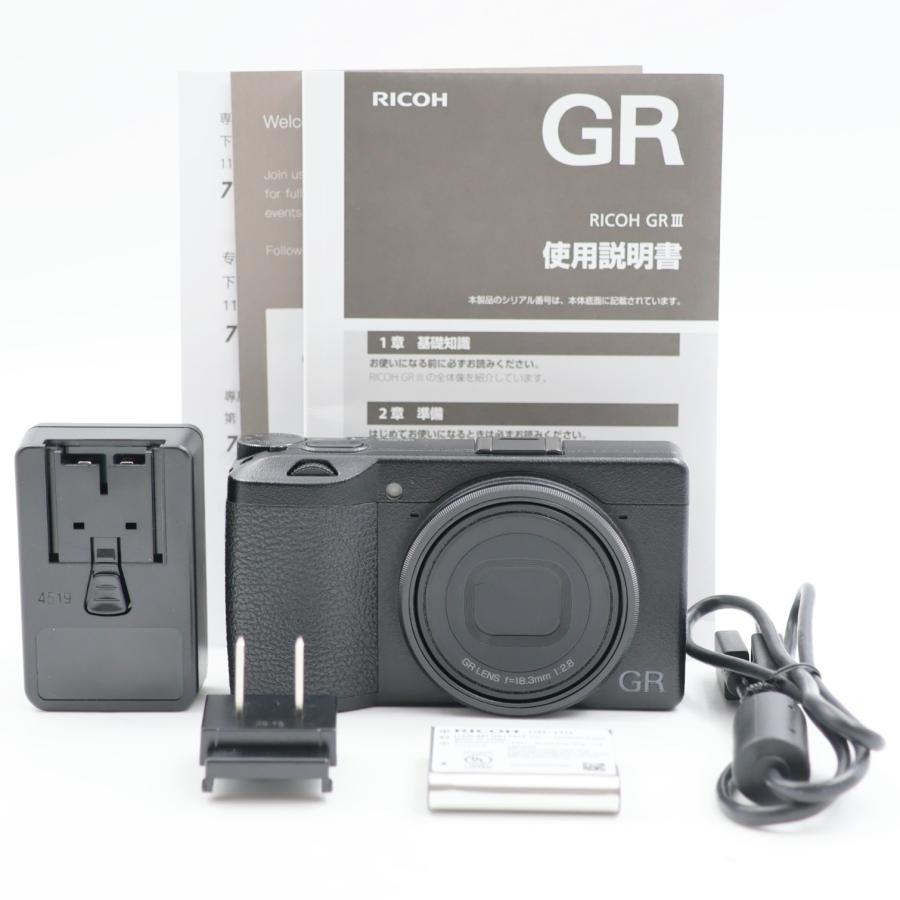 シャッター数7625枚 RICOH GR III コンパクトデジタルカメラ GR3 リコー | 