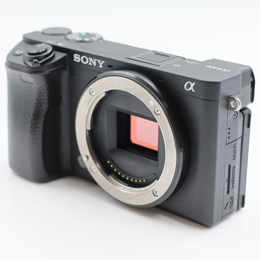 シャッター数6410枚 SONY α6400 ボディ ブラック ILCE-6400 ミラーレス一眼カメラ ソニー |  | 02