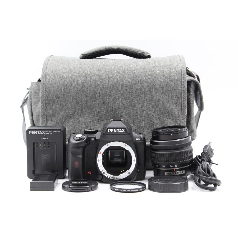 シャッター数4074枚 PENTAX K-r LK BK レンズキット デジタル一眼レフ 