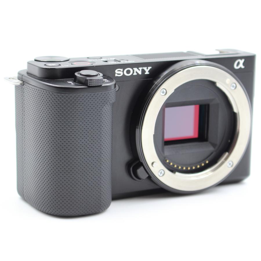 シャッター数2099枚 SONY VLOGCAM ZV-E10 B ボディ ブラック Vlog用 