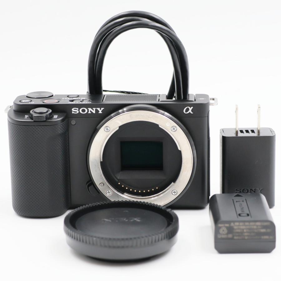 シャッター数5805枚 SONY VLOGCAM ZV-E10 ボディ ミラーレス一眼カメラ ブラック ソニー | 