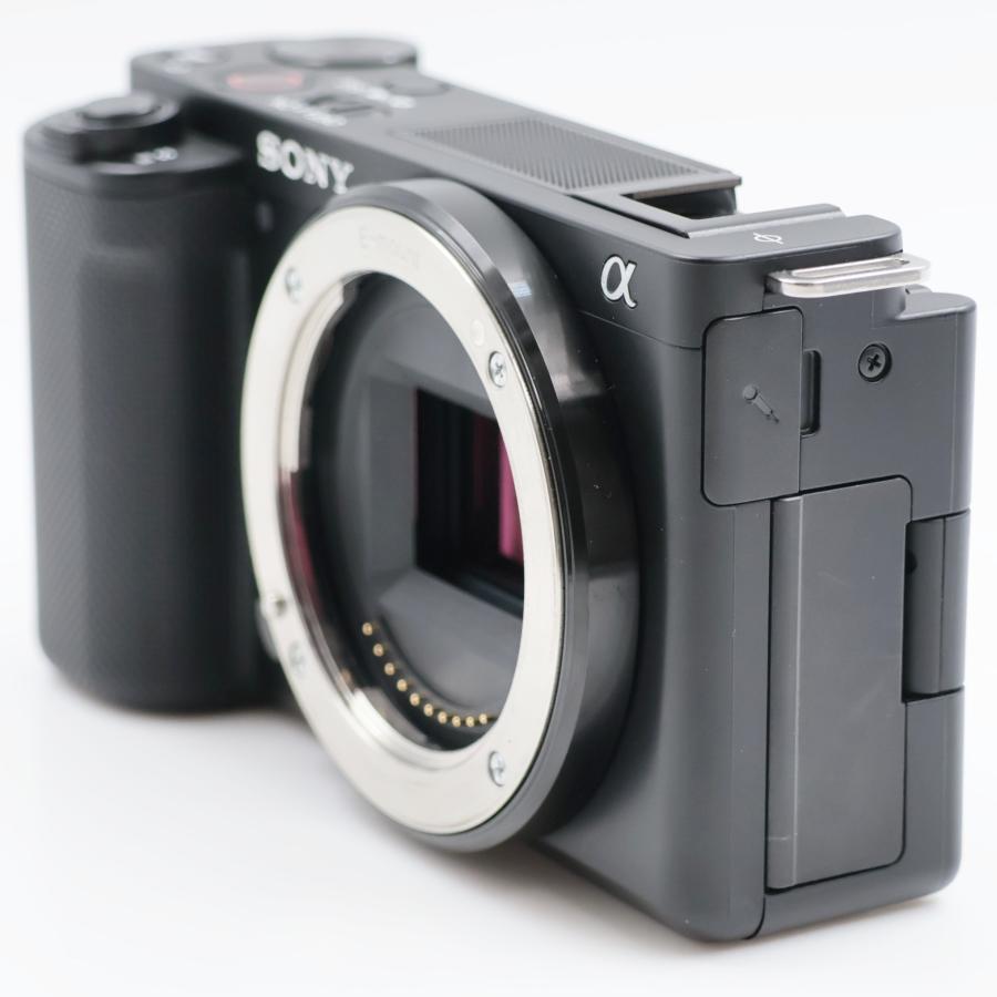 シャッター数5805枚 SONY VLOGCAM ZV-E10 ボディ ミラーレス一眼カメラ ブラック ソニー |  | 02