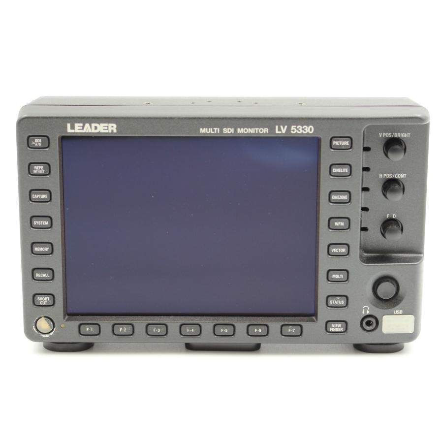 Leader LV5330 波形モニター ベクトルスコープ マルチSDIモニター