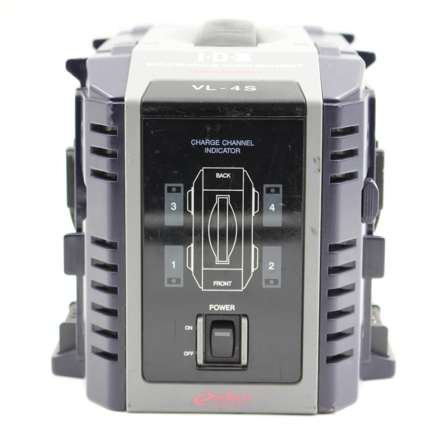 JP】IDX VL-4S Vマウント 4連 バッテリーチャージャー 4連同時急速充電器