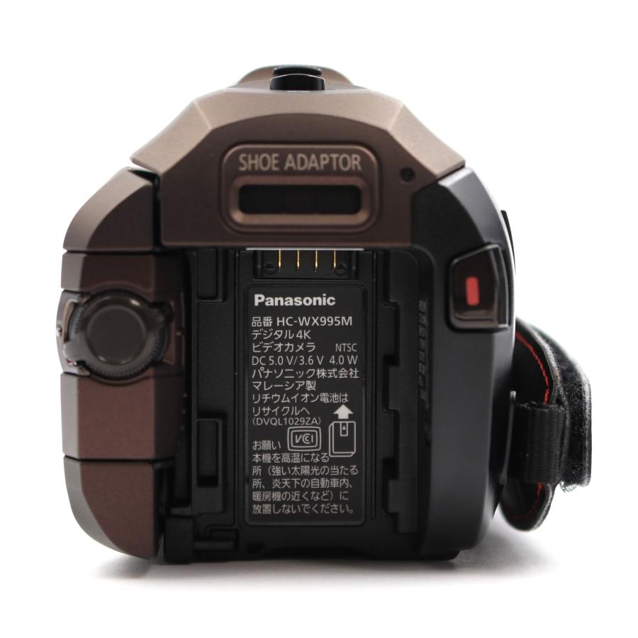 Panasonic HC-WX995M-T ブラウン デジタルハイビジョンビデオ
