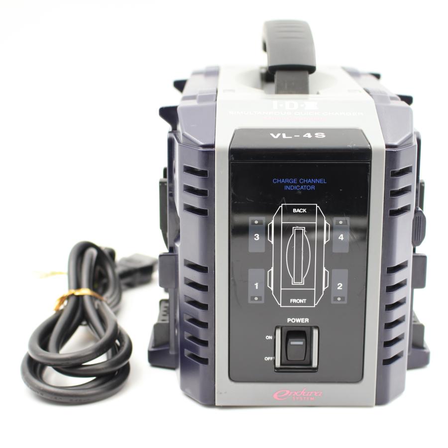 IDX VL-4S Vマウント 4連 バッテリーチャージャー 4連同時急速充電器 IDX VL-4S Vマウント 4連 バッテリーチャージャー 4連同時急速充電器