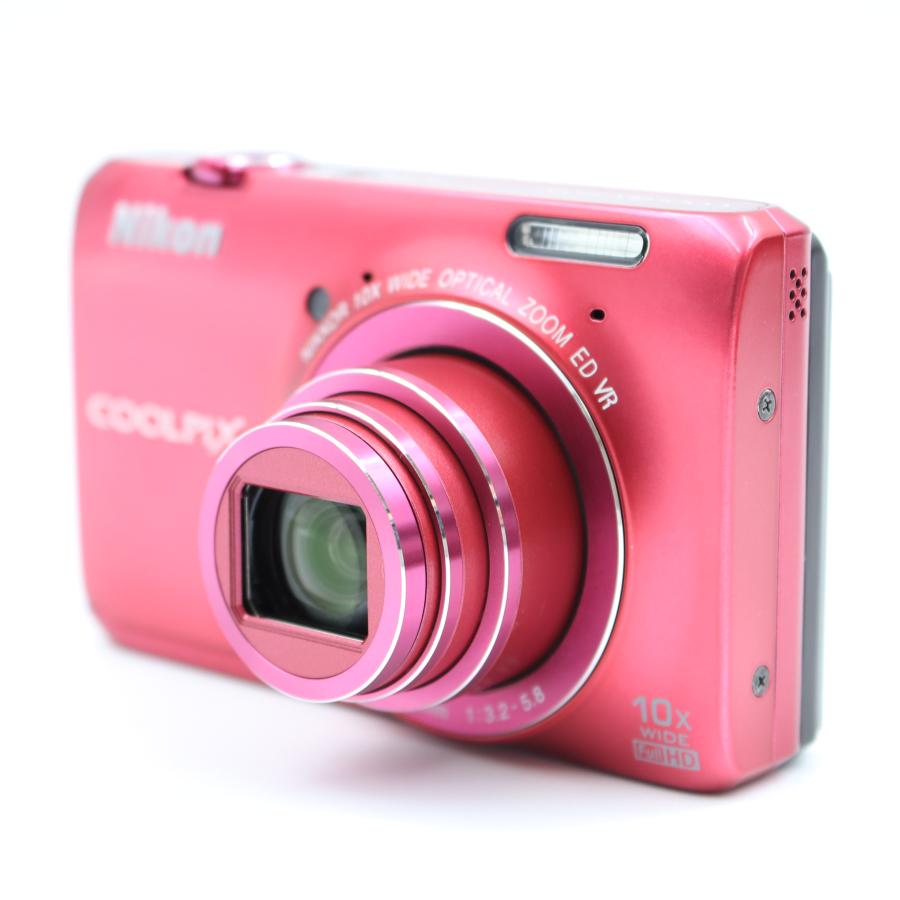 Nikon ニコン COOLPIX S6300 ピンク デジカメ デジタルカメラ Nikon Coolpix S6300 Pink Digital Camera 16.0 MP 10x Optical