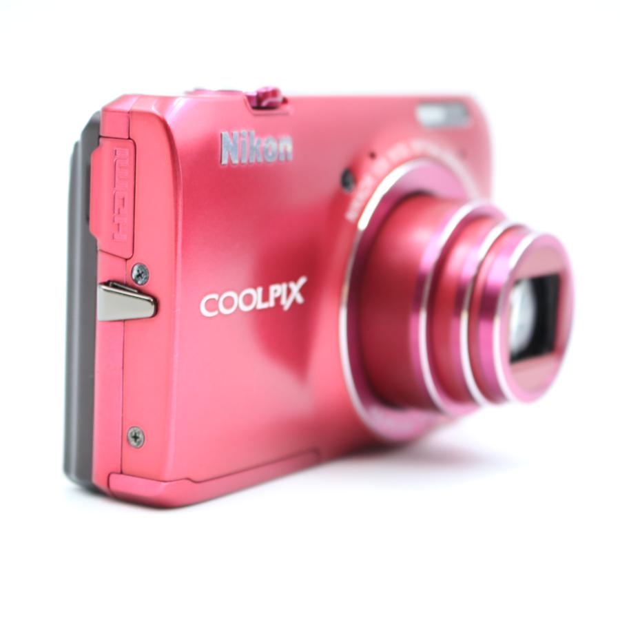 【美品】Nikon COOLPIX S6300 ピンク コンパクトデジタルカメラ ニコン Nikon COOLPIX S6300 ファッションピンク デジタルカメラ