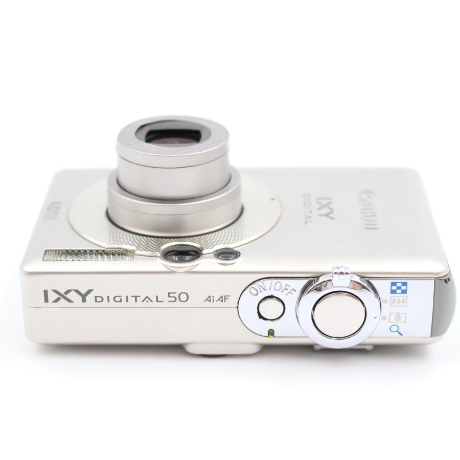 キヤノン CANON IXY DIGITAL 50 シルバー コンパクトデジタル