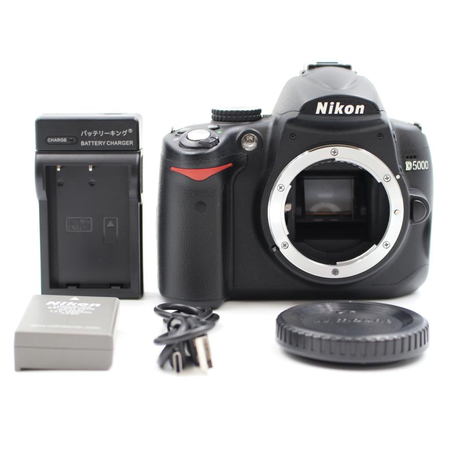 ニコン シャッター数2269枚 Nikon D5000 ボディ デジタル一眼
