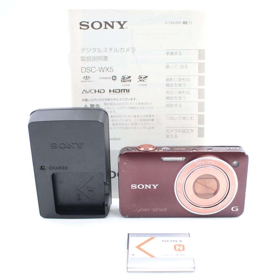 SONY（ソニー） SONY Cyber-Shot DSC-WX5 T ブラウン コンパクト