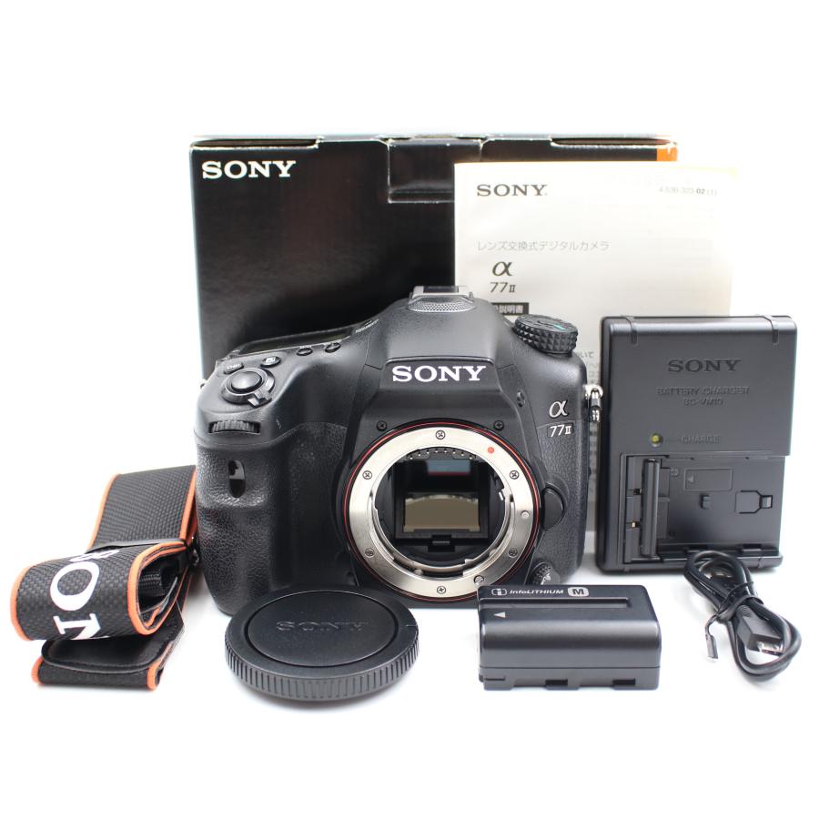 SONY シャッター数30055枚 α77II ボディ ILCA-77M2 デジタル一眼
