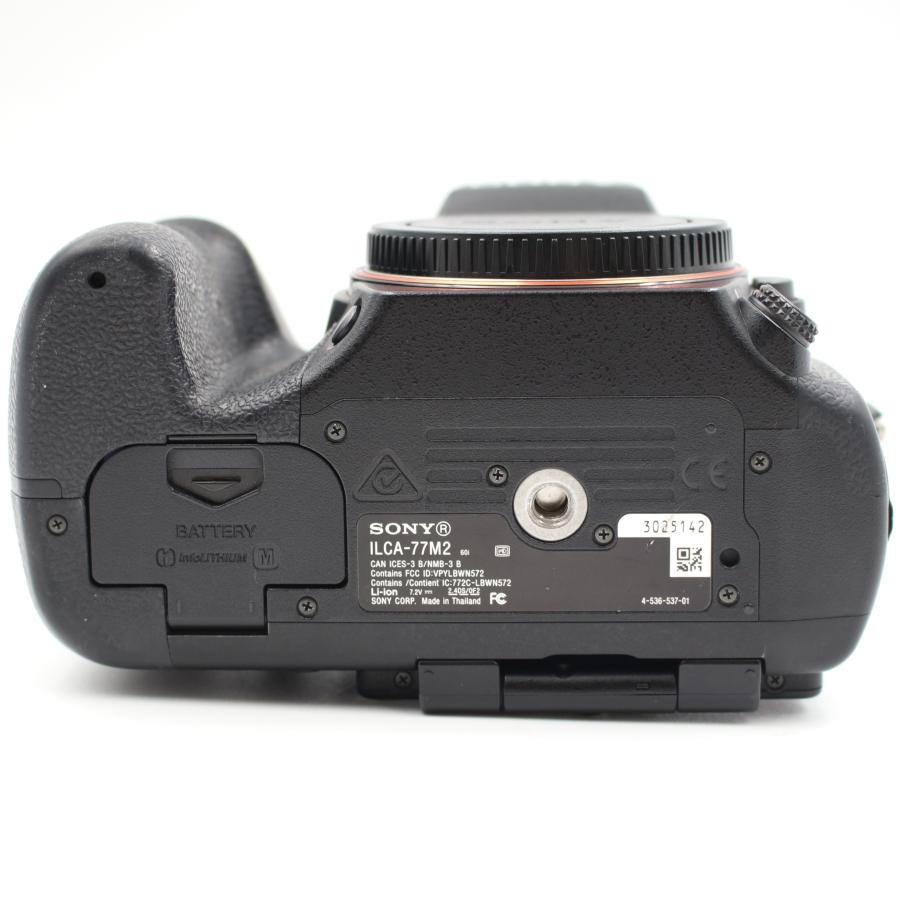 SONY シャッター数30055枚 α77II ボディ ILCA-77M2 デジタル一眼