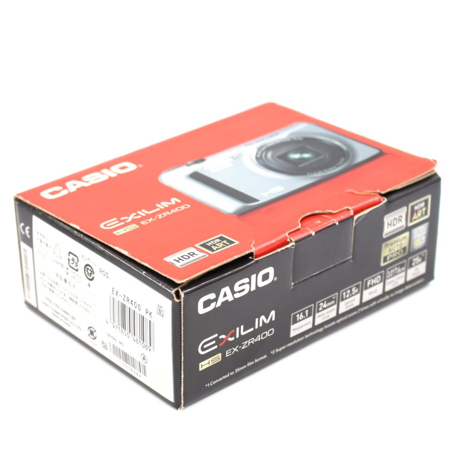 CASIO EXILIM EX-ZR400PK ピンク コンパクトデジタルカメラ