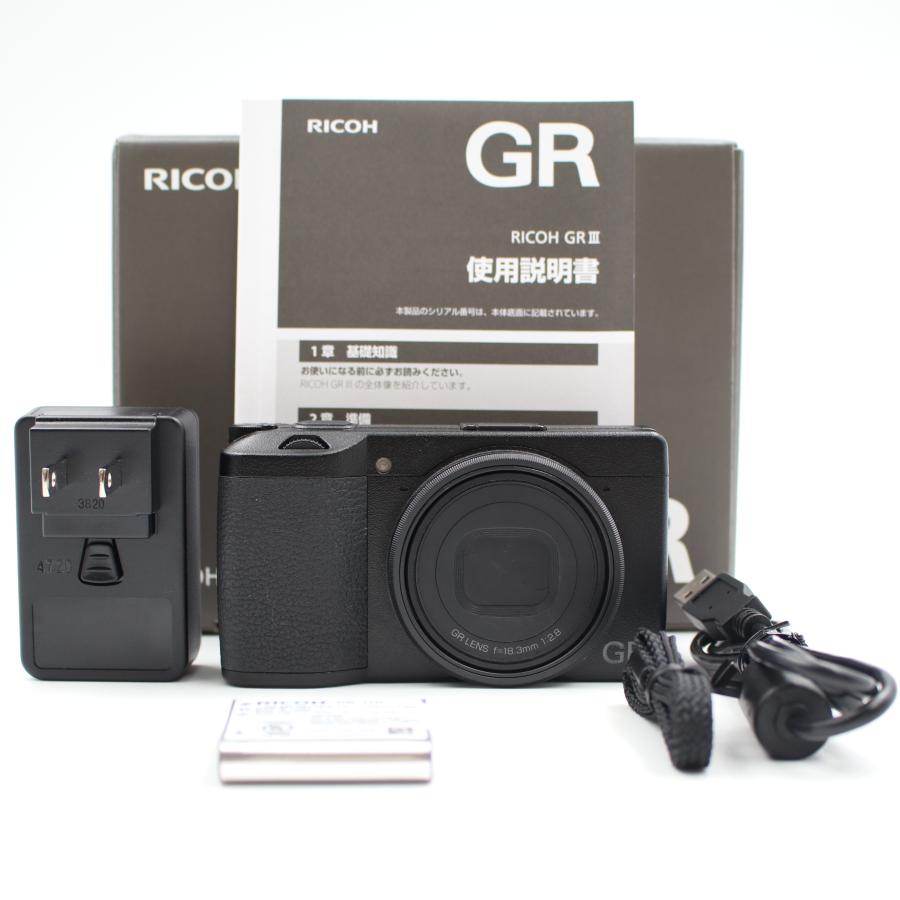 RICOH GR III コンパクトデジタルカメラ【総ショット数2000以下】 ハイエンドコンパクトデジタルカメラ「RICOH GR III」を新発売
