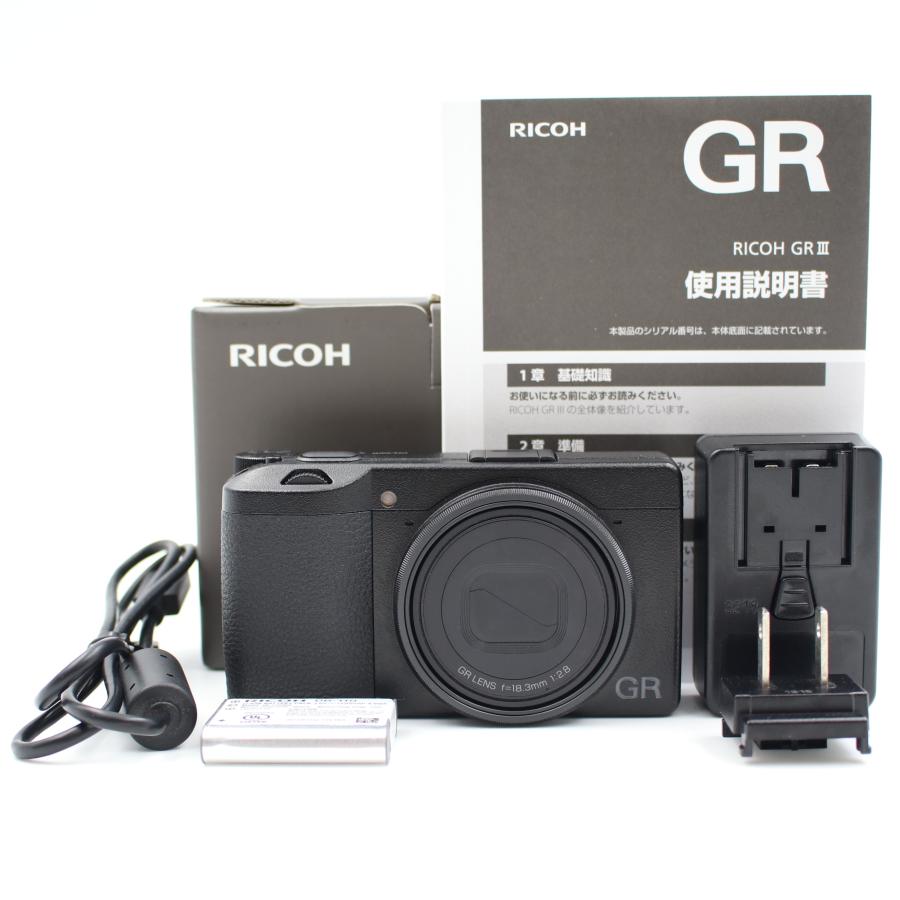 RICOH GR III コンパクトデジタルカメラ【総ショット数2764] 中古】RICOH リコー GR III コンパクトデジタルカメラ