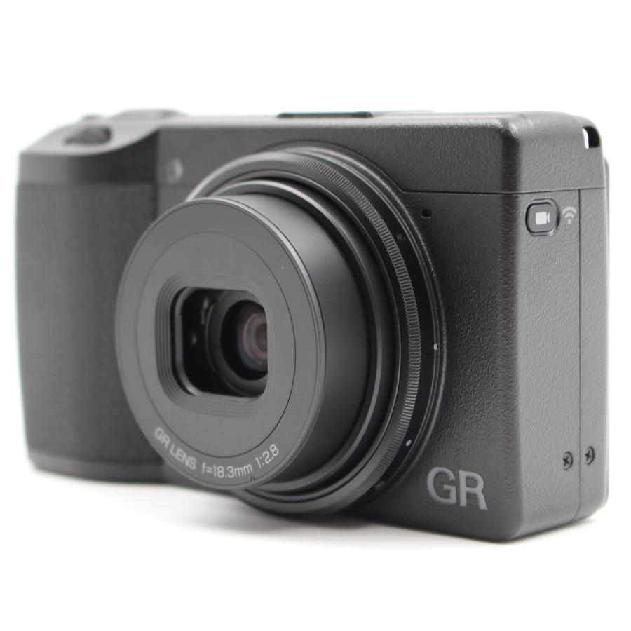 リコー（RICOH） シャッター数327枚 RICOH GR III ブラック コンパクト