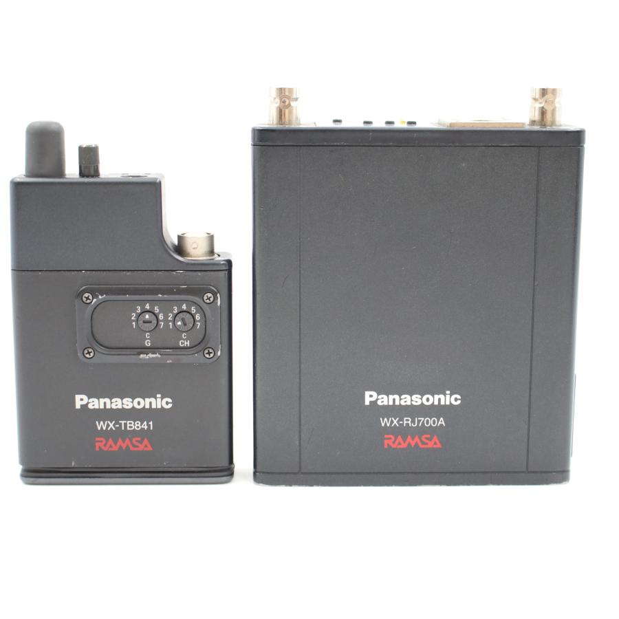 Panasonic RAMSA ワイヤレスWX-RJ700A WX-TB841 Panasonic（パナソニック） PANASONIC RAMSA WX-RJ700A ＋ WX-TB841