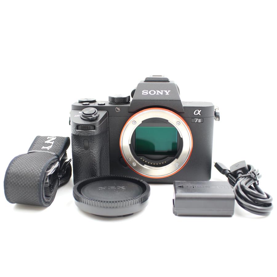 SONY（ソニー） シャッター数647枚 α7II ボディ ブラック ミラーレス