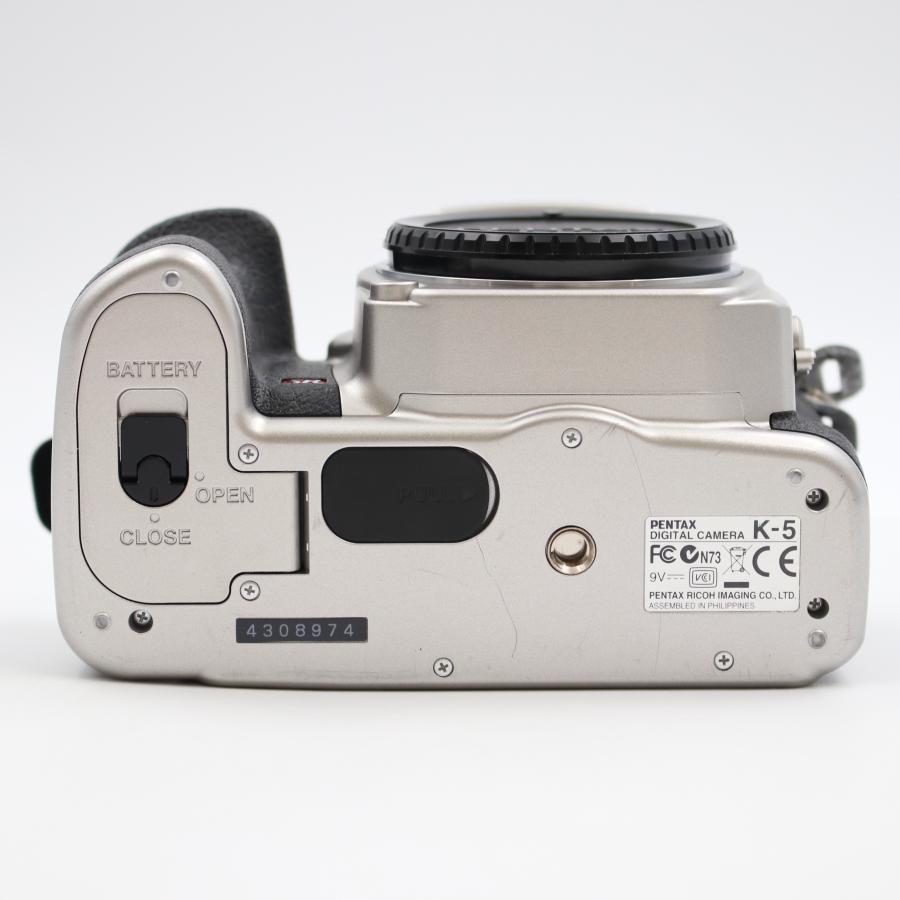 ペンタックス シャッター数10322枚 PENTAX K-5 Silver Special Edition