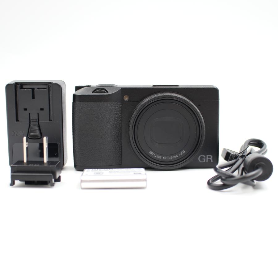 リコー（RICOH） シャッター数3410枚 RICOH GR III ブラック 