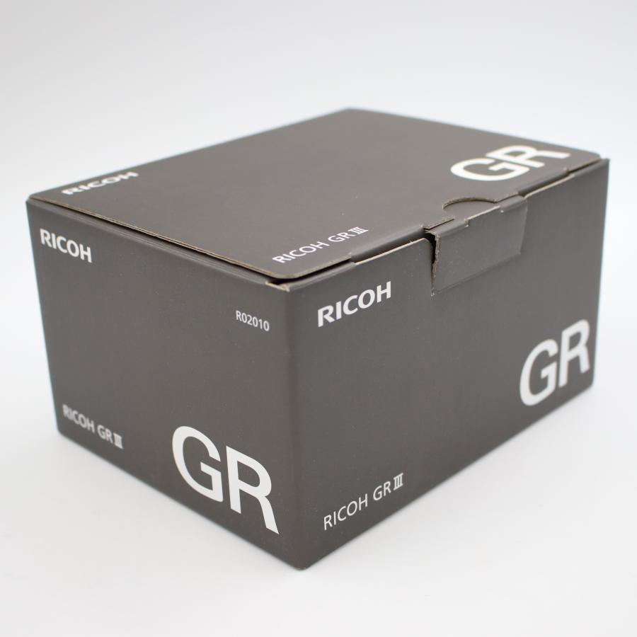 リコー（RICOH） シャッター数921枚 RICOH GR III ブラック コンパクト