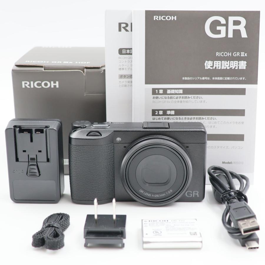 シャッター数3096枚 RICOH GR IIIx HDF コンパクトデジタルカメラ リコー | 