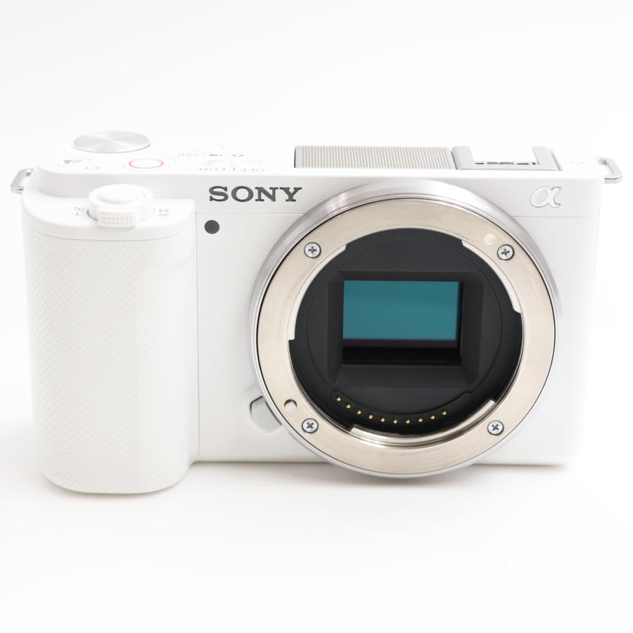 シャッター数457枚 SONY ZV-E10 W VLOGCAM APS-C ミラーレス一眼 ボディ ホワイト ソニー |  | 01