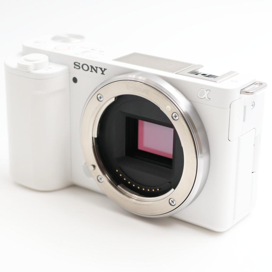 シャッター数457枚 SONY ZV-E10 W VLOGCAM APS-C ミラーレス一眼 ボディ ホワイト ソニー |  | 02