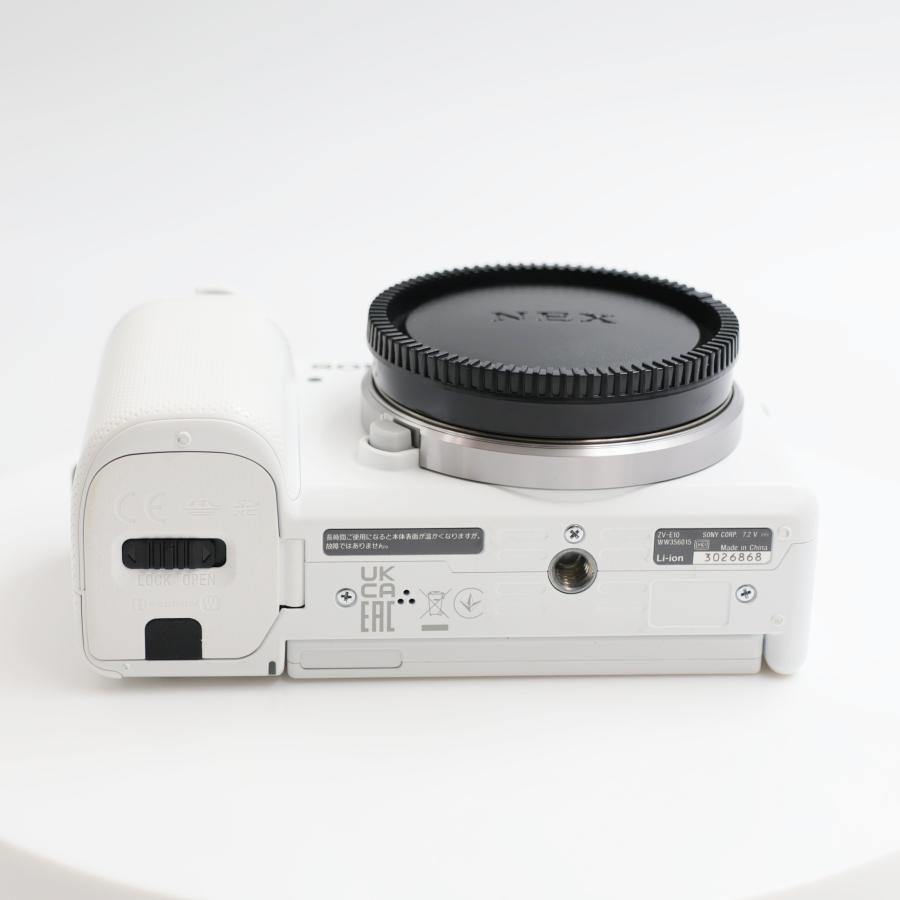 シャッター数457枚 SONY ZV-E10 W VLOGCAM APS-C ミラーレス一眼 ボディ ホワイト ソニー |  | 06