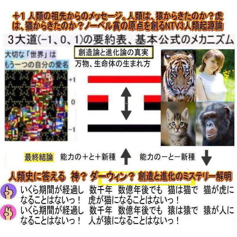 新生活　創造論と進化論のミステリー解明 |  | 02