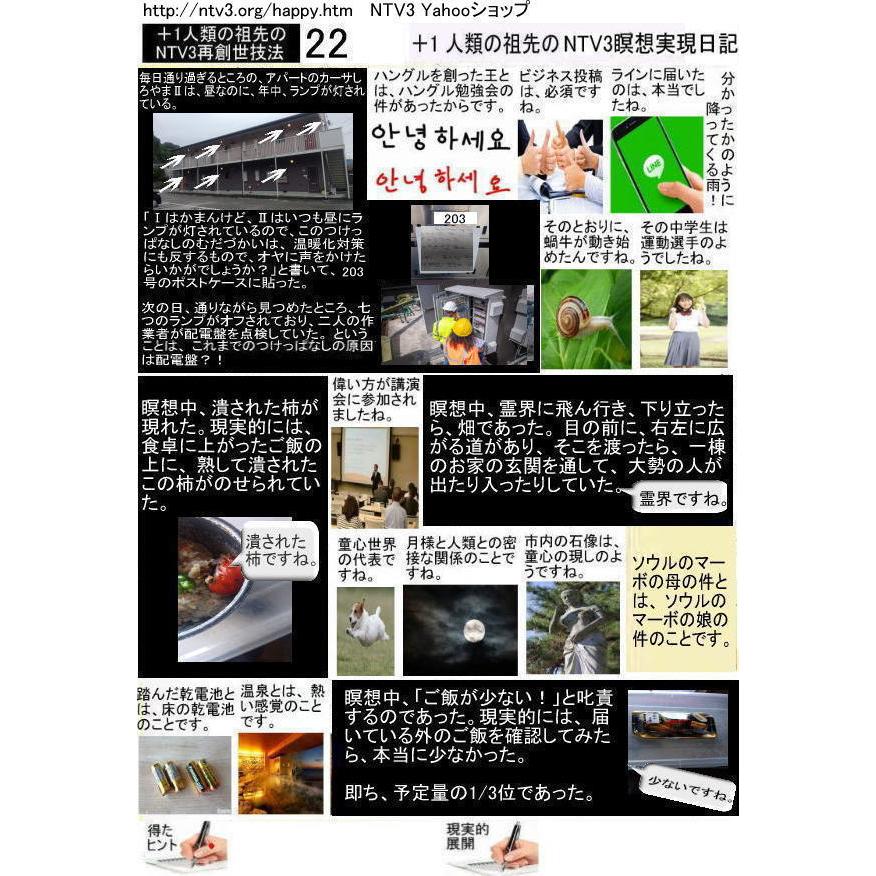 ＋１人類の祖先のNTV3瞑想実現日記 |  | 02