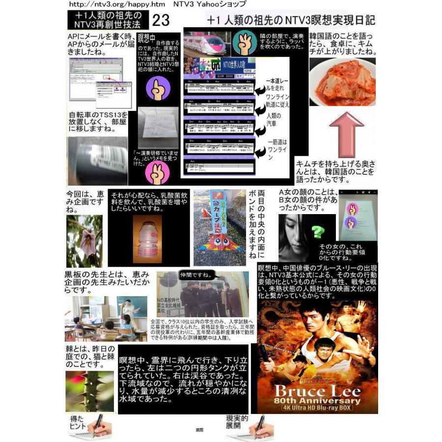＋１人類の祖先のNTV3瞑想実現日記 |  | 03