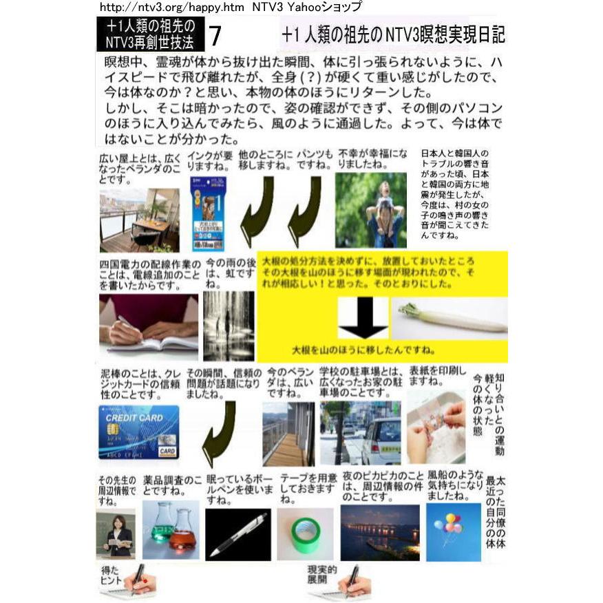 ＋１人類の祖先のNTV3瞑想実現日記 |  | 07