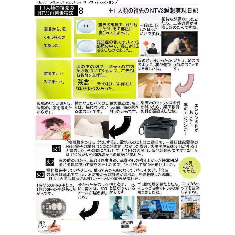 ＋１人類の祖先のNTV3瞑想実現日記 |  | 08