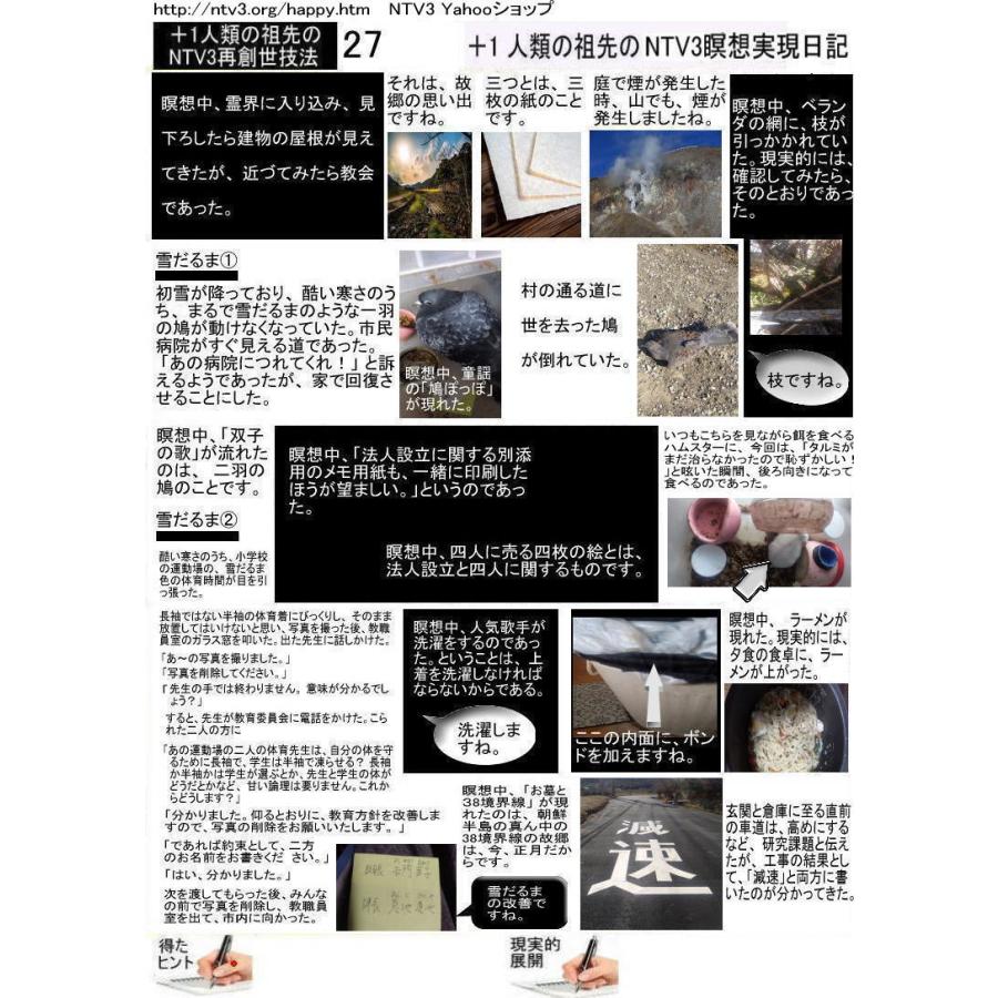 ＋１人類の祖先のNTV3瞑想実現日記 |  | 06