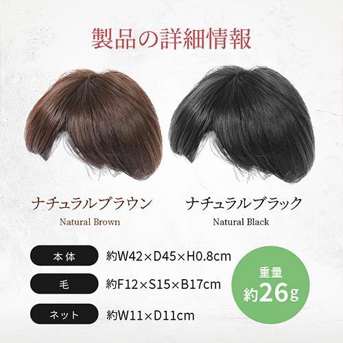 ナオアート 片手でポン!! 簡単ウィッグ｜NAO-ART ワンタッチ 簡単お手入れ 金属不使用 軽量【日テレ7公式】 約