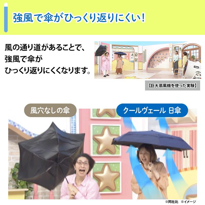 モリリン クールヴェール 日傘 日テレポシュレ(日本テレビ 通販 ポシュレ)の画像