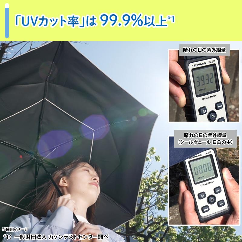 モリリン クールヴェール 日傘 日テレポシュレ(日本テレビ 通販 ポシュレ)の画像