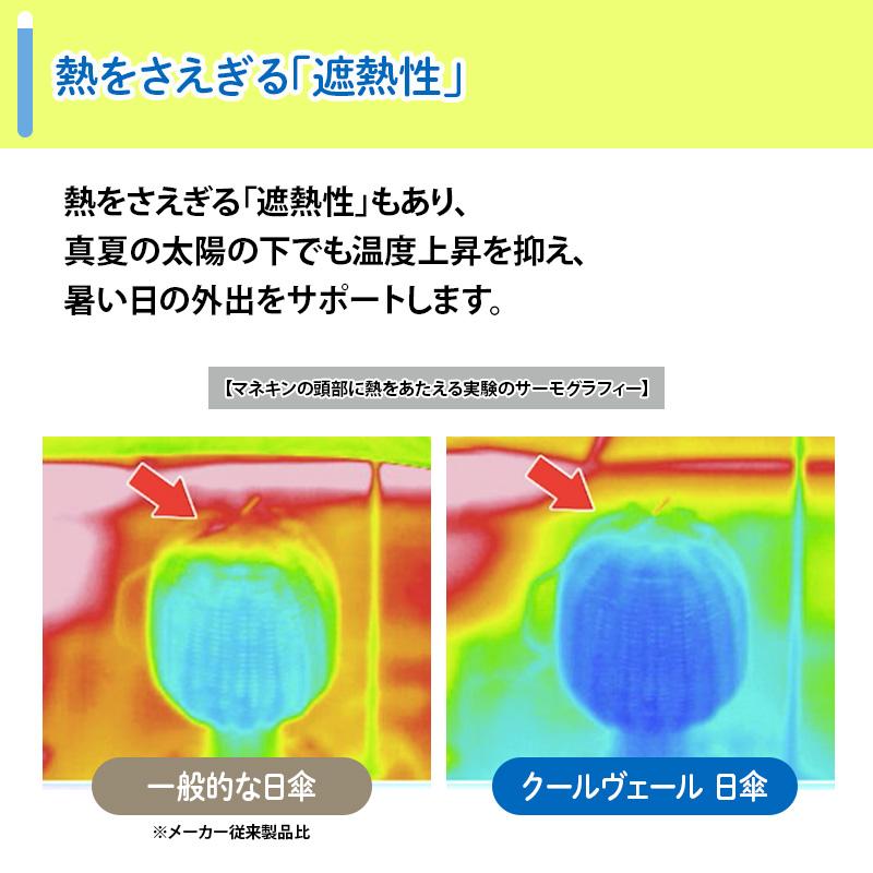 モリリン クールヴェール 日傘 日テレポシュレ(日本テレビ 通販 ポシュレ)の画像